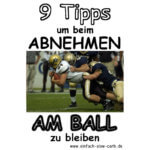 9 Tipps, wie Du beim Abnehmen am Ball bleibst