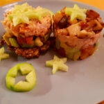 Linsenrösti mit Lachs-Avocado Topping